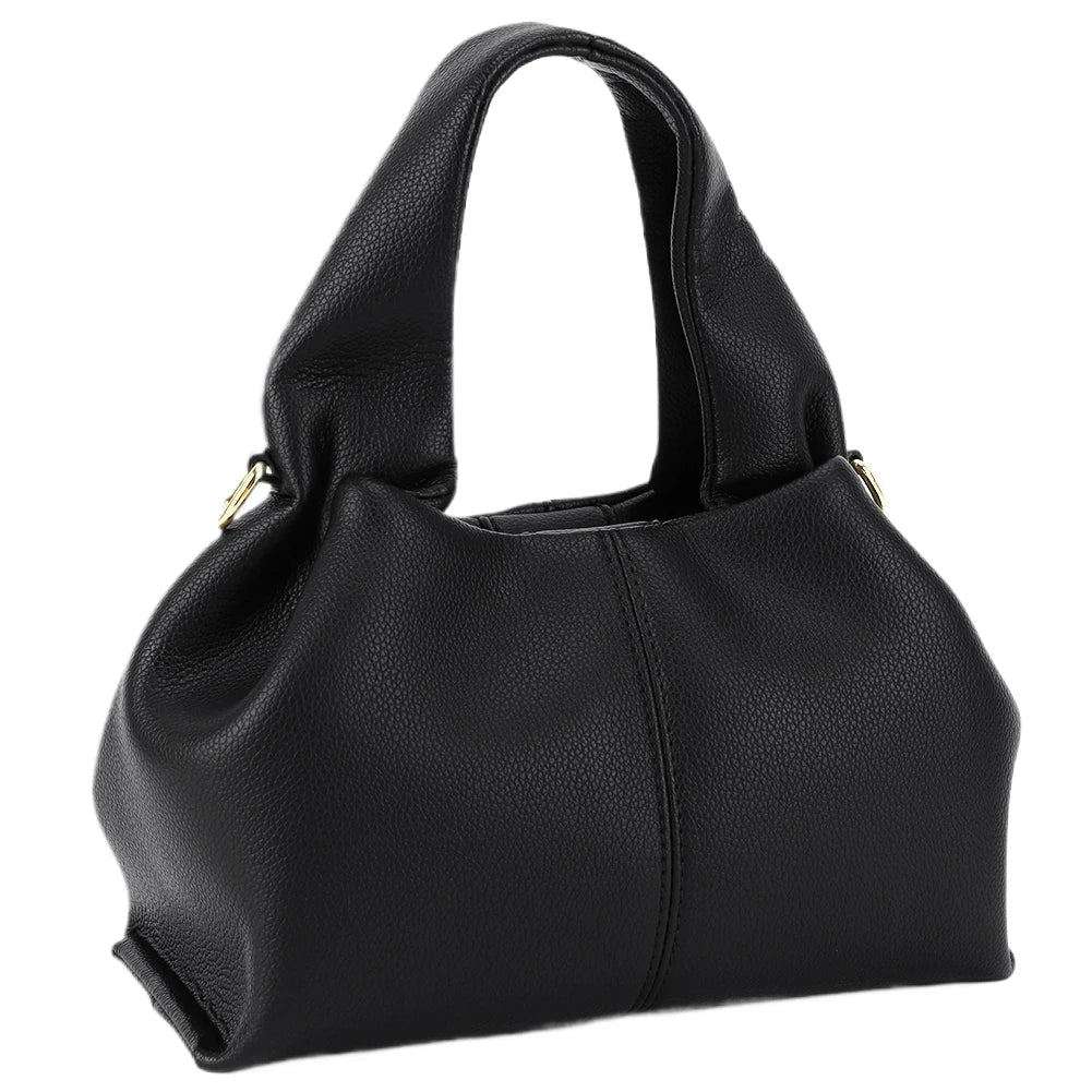 Dam Crossbody Väska Retro Konstläder Mjuk och Rymlig 3