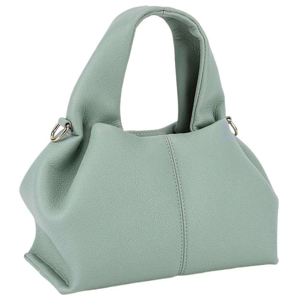 Dam Crossbody Väska Retro Konstläder Mjuk och Rymlig 2