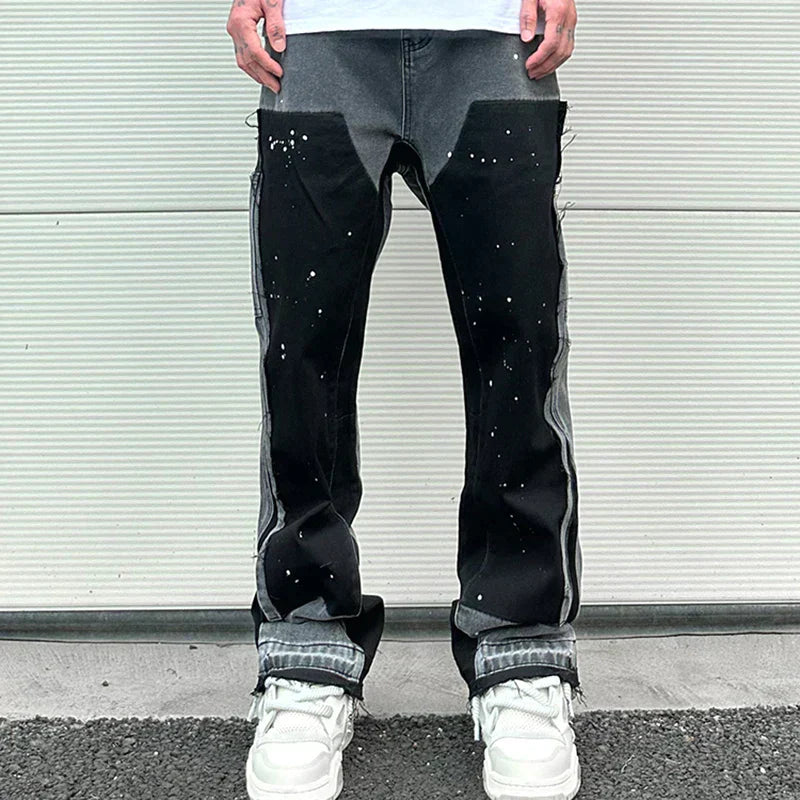 Herrbyxor Retro Streetwear Denim 2