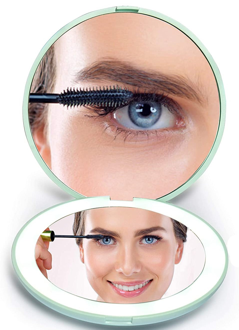 Fold Away LED Skönhetsspegel