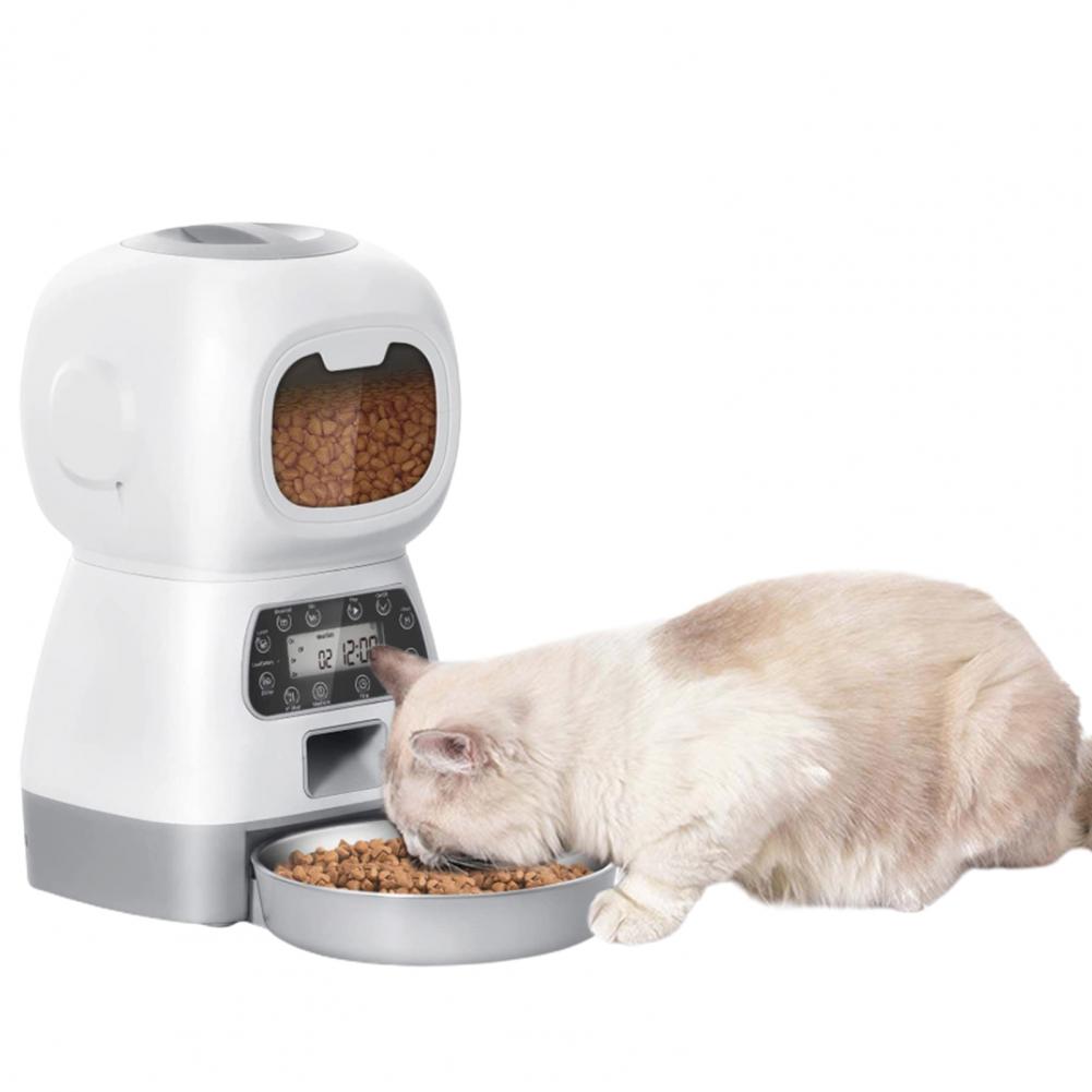 Röstinspelaning Automatisk Pet Feeder