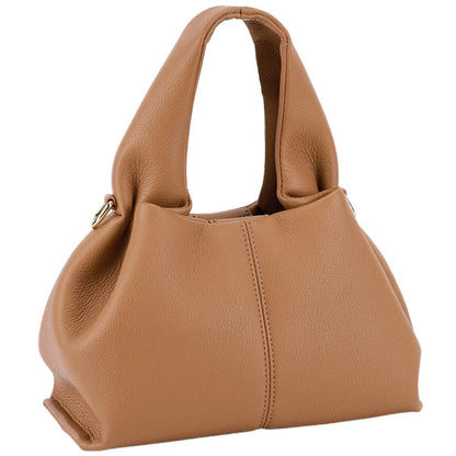 Dam Crossbody Väska Retro Konstläder Mjuk och Rymlig 1
