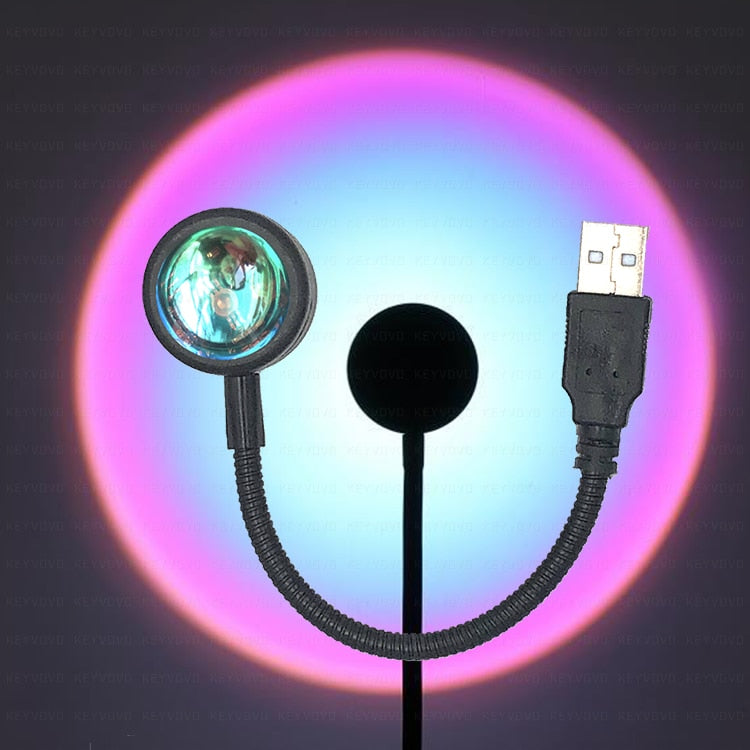 USB LED-lampa för omgivningsbelysning