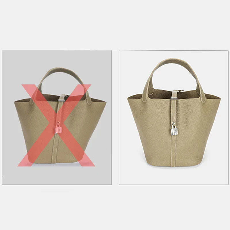Dam Handväska Elegant Design Konstläder Stor För Organisering 3