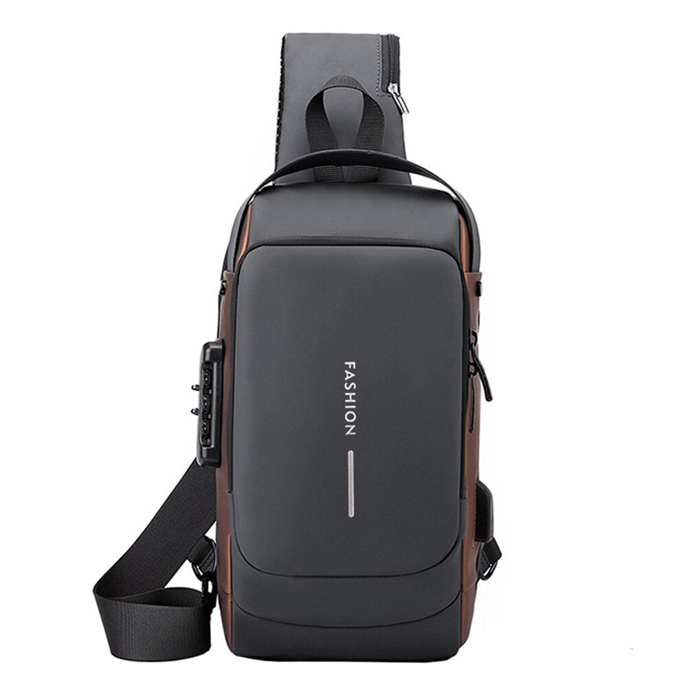 USB-laddning Cross Body Väska