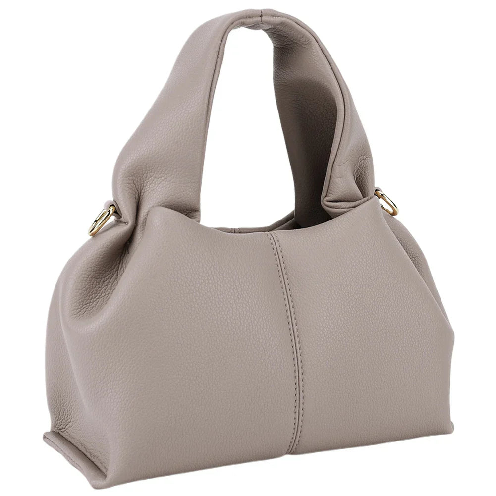 Dam Crossbody Väska Retro Konstläder Mjuk och Rymlig 5