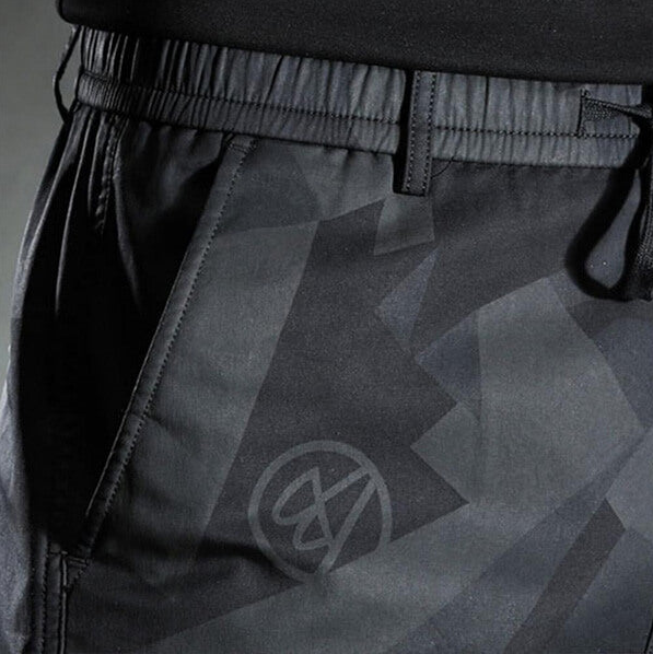 Variant image for Herrbyxor Slim-Fit Polyester-Bomull för Formella och Avslappnade Tillfällen-1