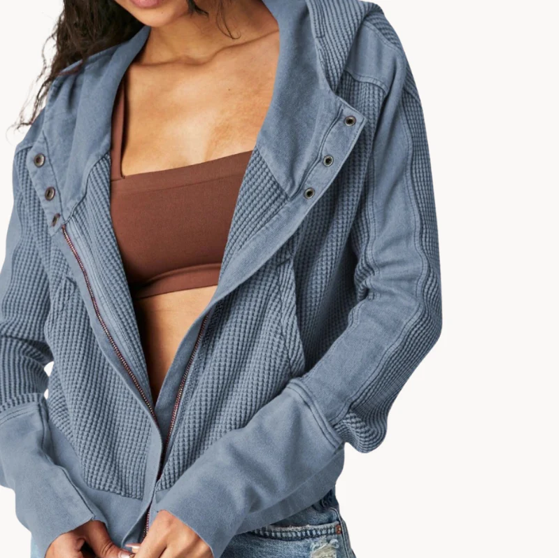 Kvinnors Elegant Mantel Mjuk Polyester 1