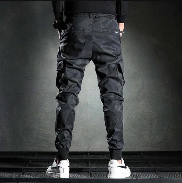 Herrbyxor Slim-Fit Polyester-Bomull för Formella och Avslappnade Tillfällen-3