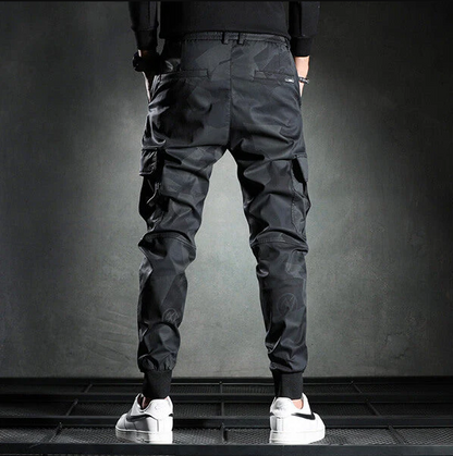 Herrbyxor Slim-Fit Polyester-Bomull för Formella och Avslappnade Tillfällen-3