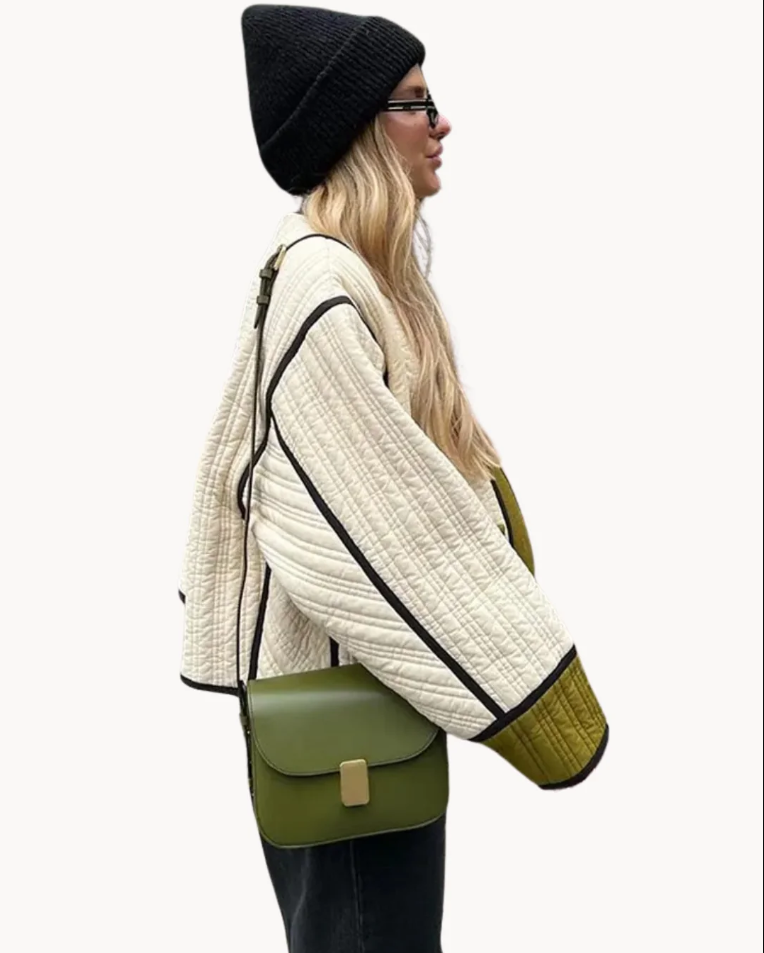 Kvinnor Jacka Mångsidig Stil Polyester-Bomullsblandning 2