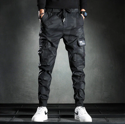 Herrbyxor Slim-Fit Polyester-Bomull för Formella och Avslappnade Tillfällen-2