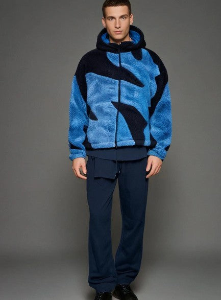 Variant image for Herrjacka Vinter Lammull Med Dragkedja-1