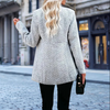 Dam Blazer Elegant Mångsidig Stil Polyester Viskos-6