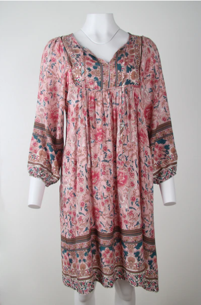Damklänning Mini V-ringning Elegant Polyester-5