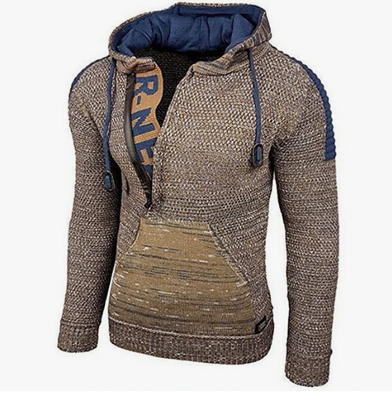 Variant image for Herr Tröja Vintage Stil Varm Akryl-1