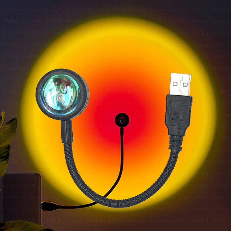 USB LED-lampa för omgivningsbelysning