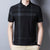 Slim-Fit Plaid Polo för män
