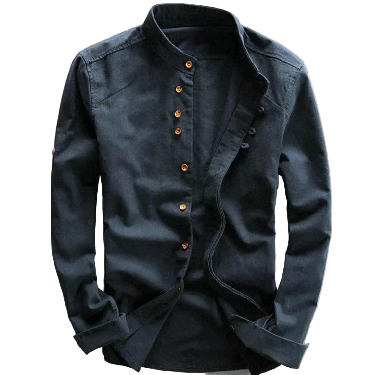 Mästerlig katana-skjorta för män