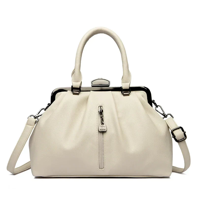 Dam Crossbody Väska Trendig PU-Läder Praktisk Stylish 1
