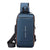 USB-laddning Cross Body Väska