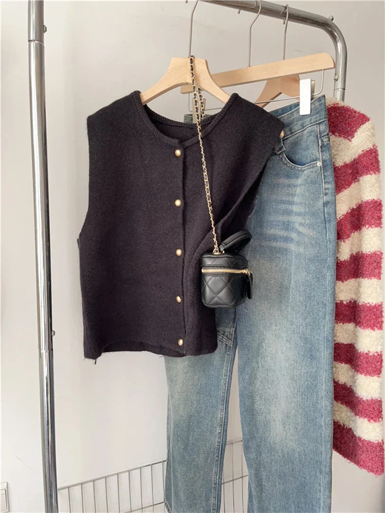 Variant image for Dam Väst Klassisk Stil Mjuk Bomullsmix-2