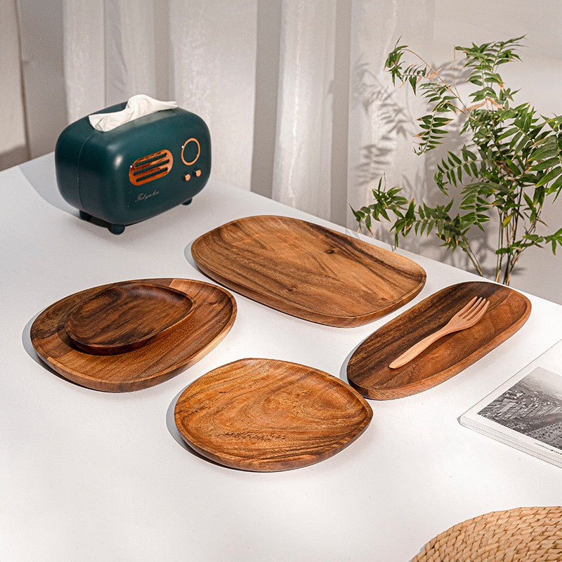 Serveringsbricka Oval Minimalistisk Design för Hemmet 3