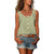 Variant image for Dam Top Smal Passform Andningsbart Tyg Ibiza Stil-31