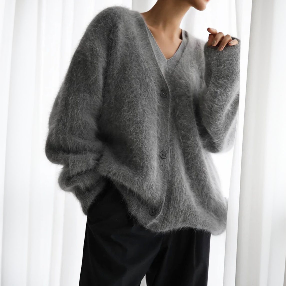 Dam Tröja Elegant Mjuk Akryl 3