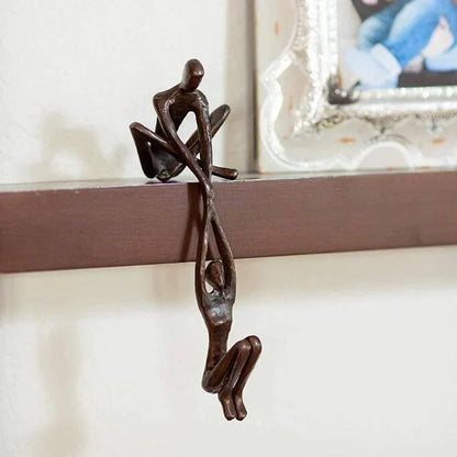 Skulptur av Kärlek och Styrka i Konstharp för Hemmet 3