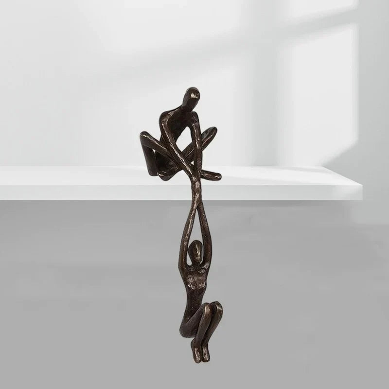 Skulptur av Kärlek och Styrka i Konstharp för Hemmet 5