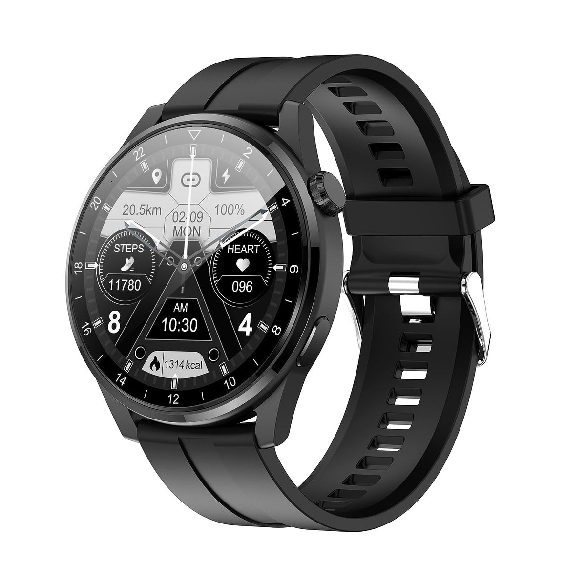 Smartwatch för Hälsoövervakning med Blodsockermätning och Vattentålig Design 4