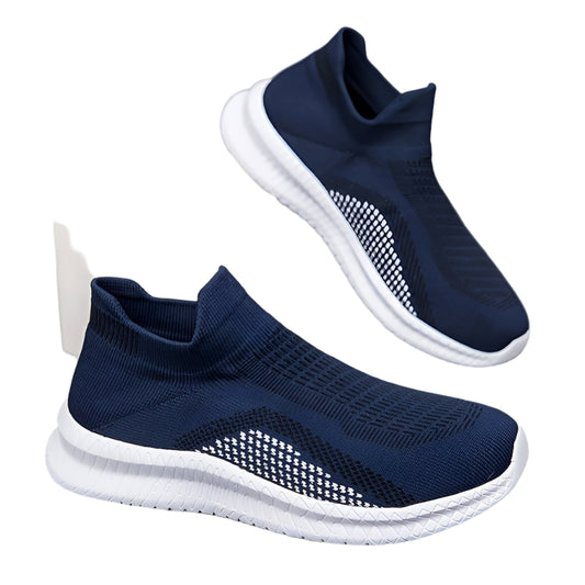 Sneakers för män med andningsbart nät och komfortabel sula 0