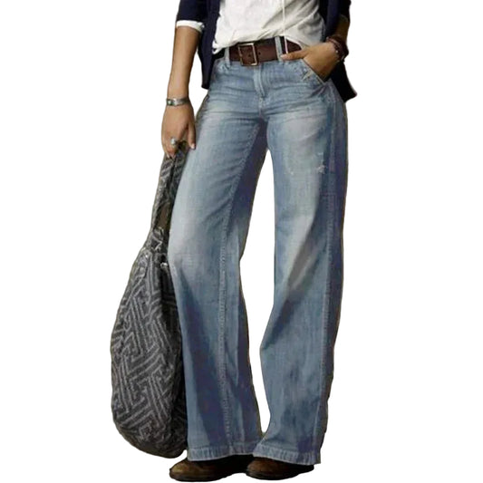 Snygga Byxor Dam Vintage Vida Jeans 0
