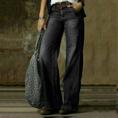 Snygga Byxor Dam Vintage Vida Jeans 3