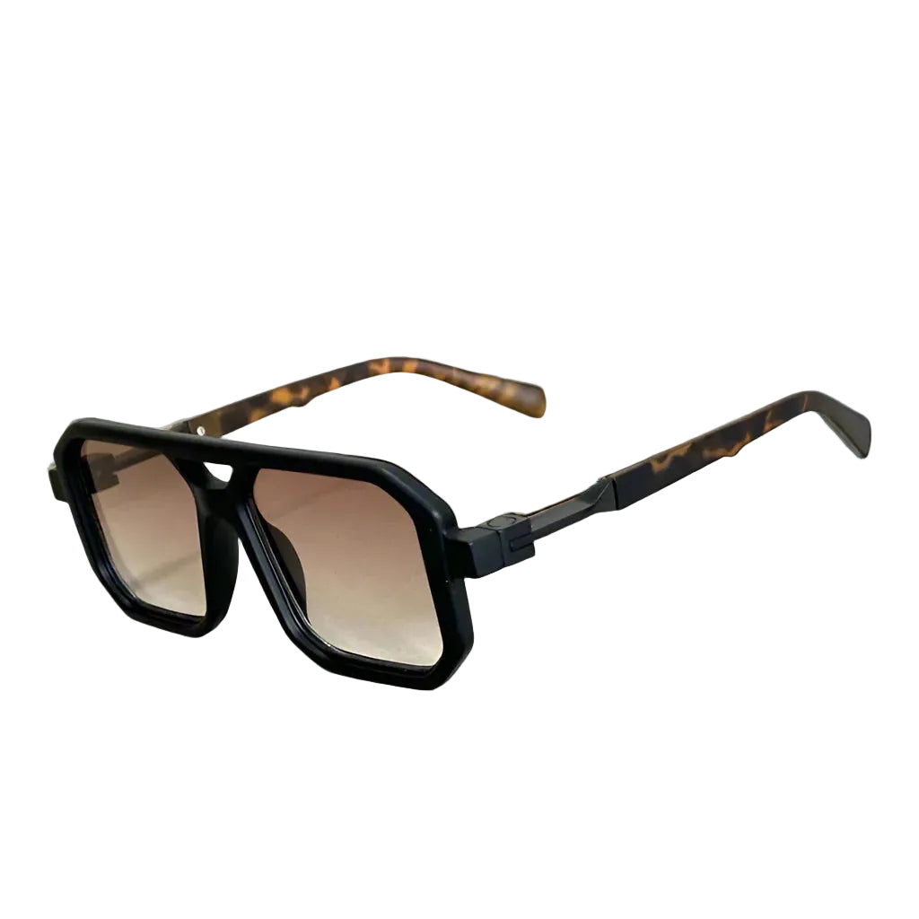 Solglasögon med Fyrkantig Ram och Hexagonala Linser 7