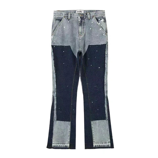 Herrbyxor Retro Streetwear Denim 3
