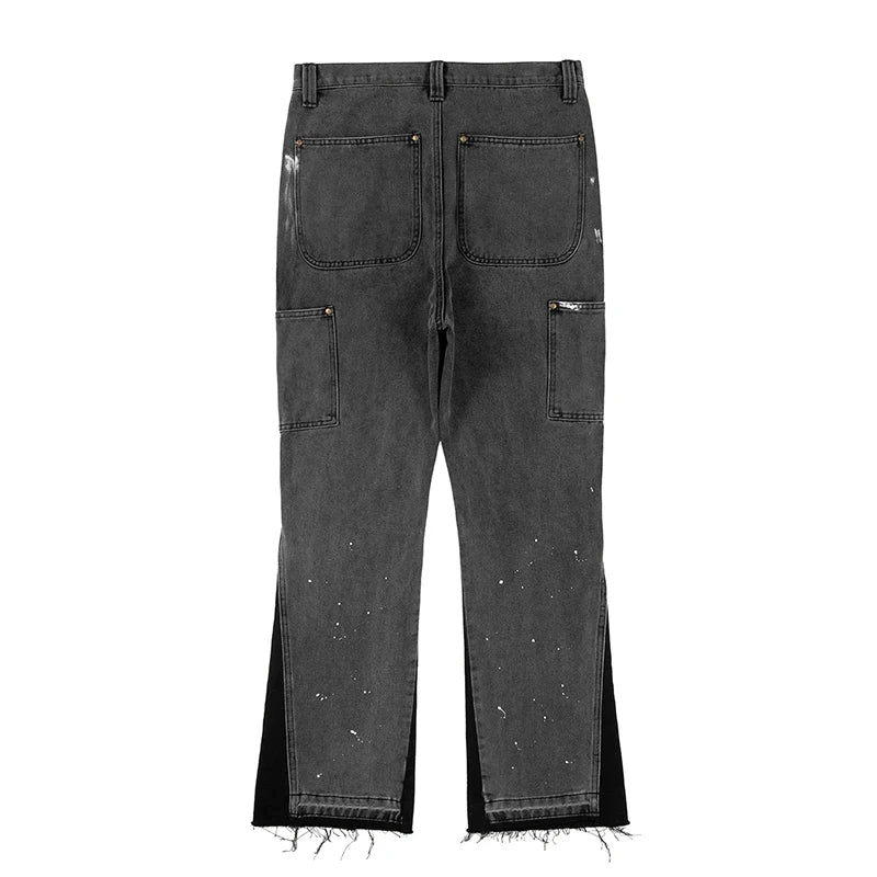 Herrbyxor Retro Streetwear Denim 6