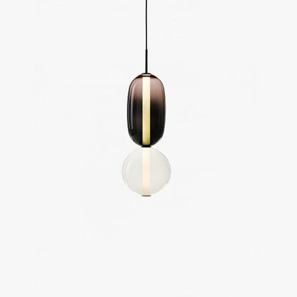 Taklampa i Glas Modern Design 0