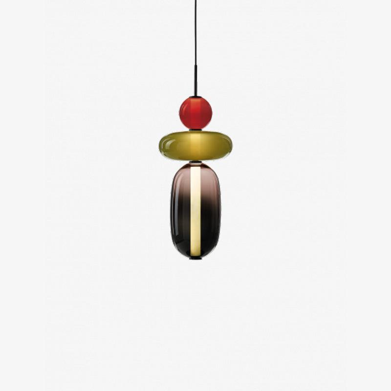 Taklampa i Glas Modern Design 10