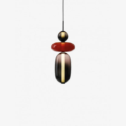 Taklampa i Glas Modern Design 11