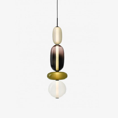 Taklampa i Glas Modern Design 12