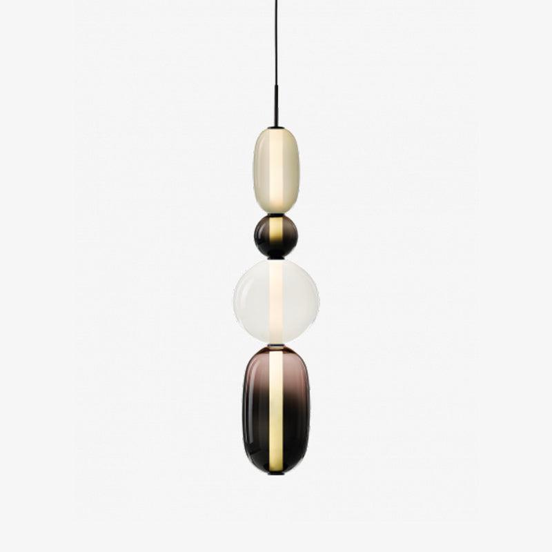 Taklampa i Glas Modern Design 13