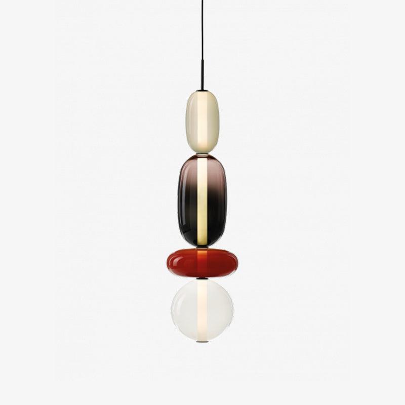 Taklampa i Glas Modern Design 14