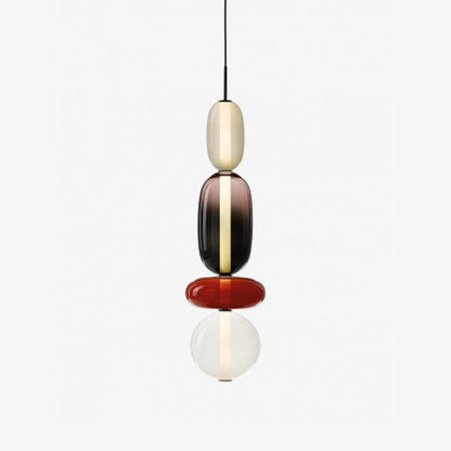 Taklampa i Glas Modern Design 14