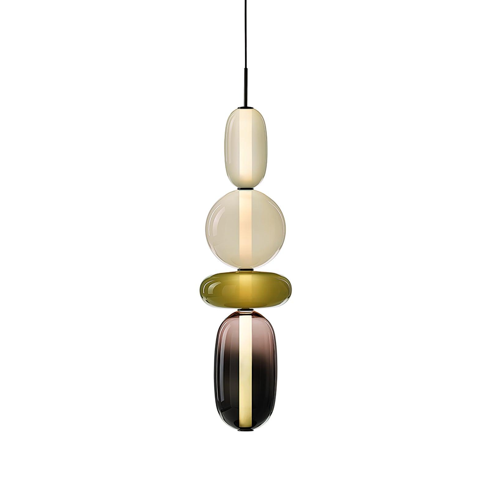 Taklampa i Glas Modern Design 15