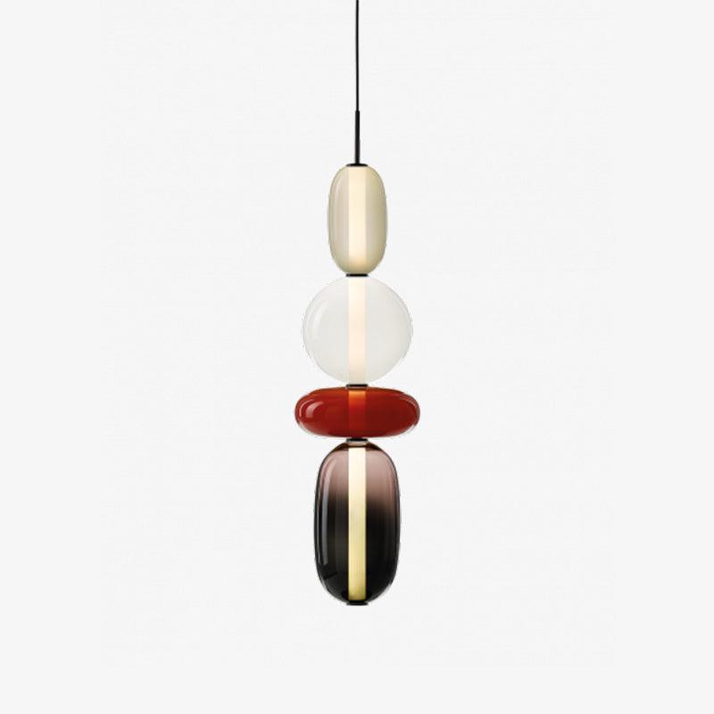 Taklampa i Glas Modern Design 16