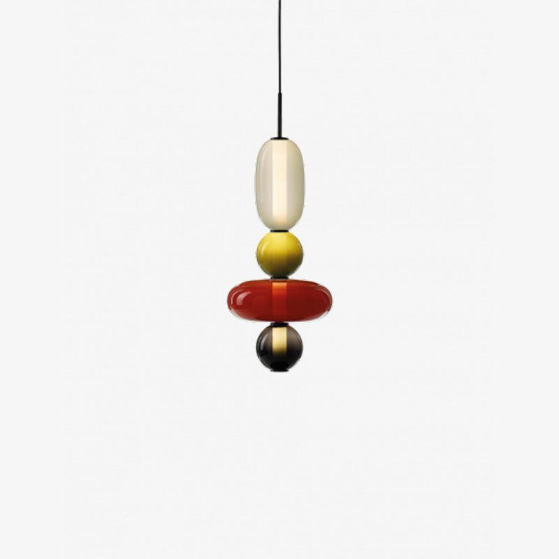 Taklampa i Glas Modern Design 9