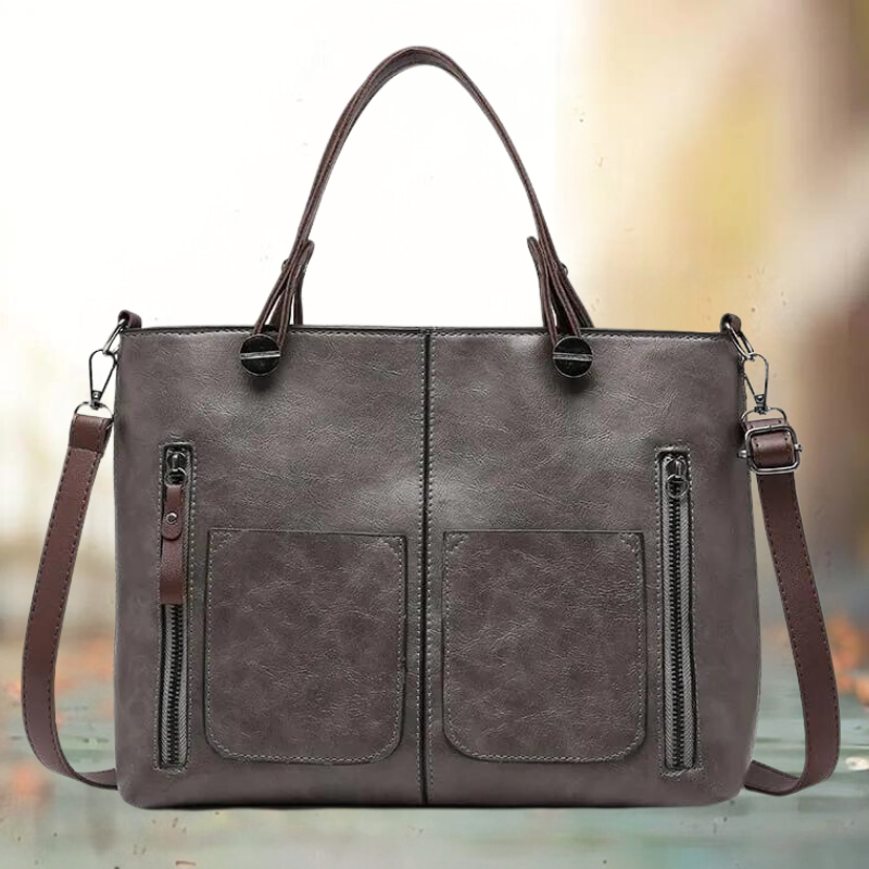 Dam Läderväska Elegant Multifunktionell Premium Material 3
