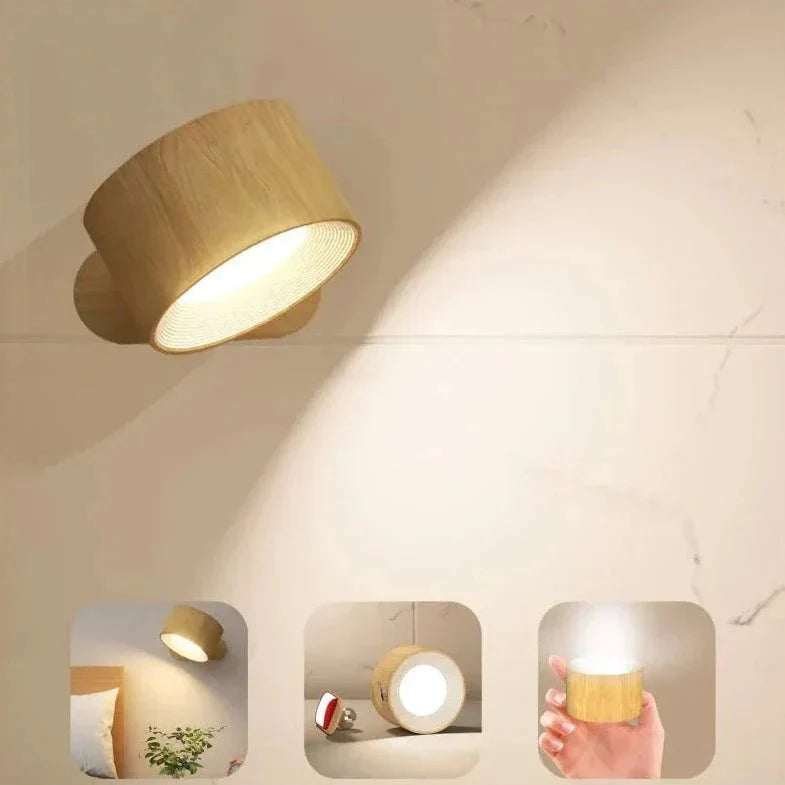 Trådlös Vägglampa EasyStick med Modern Design 4